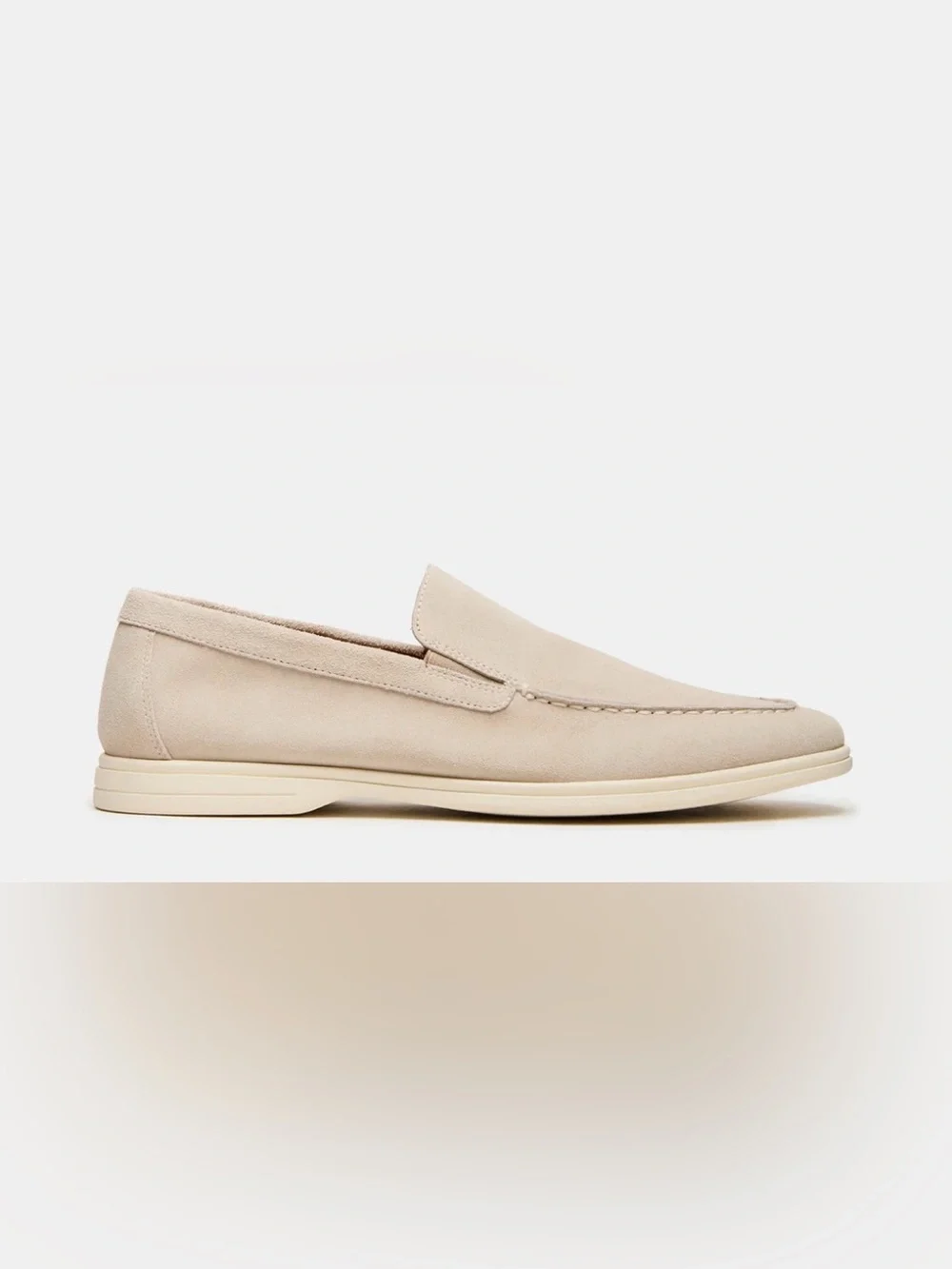NIB [Steve Madden] Linux Slip-On Loafer Shoes Beige Suede Men’s Multiple Sizes